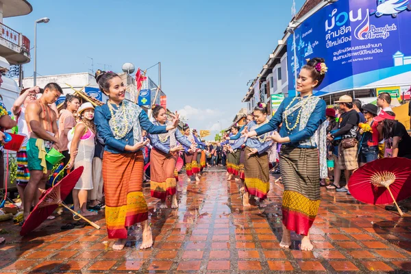 Festival de Songkran . — Fotografia de Stock