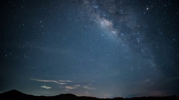 Milky Way Galaxy. — Stock Video