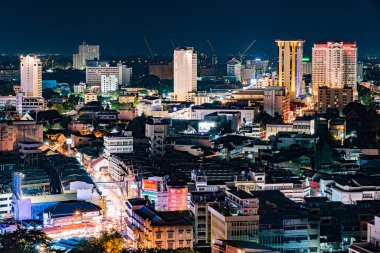 Chiang mai downtown cityscape.