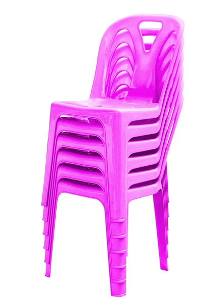 Plastic stoelen. — Stockfoto