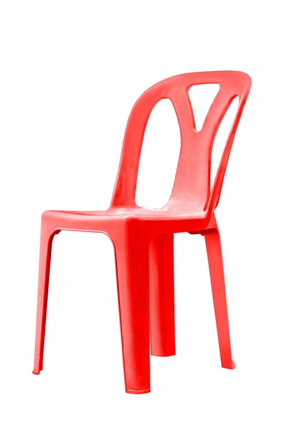 Пластиковый стул . — стоковое фото