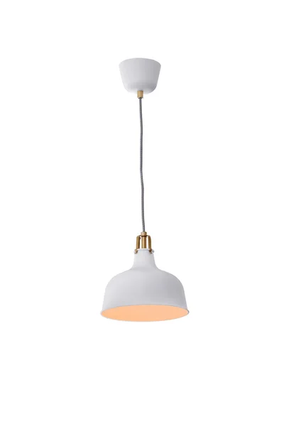 Lampe suspendue isolée . — Photo