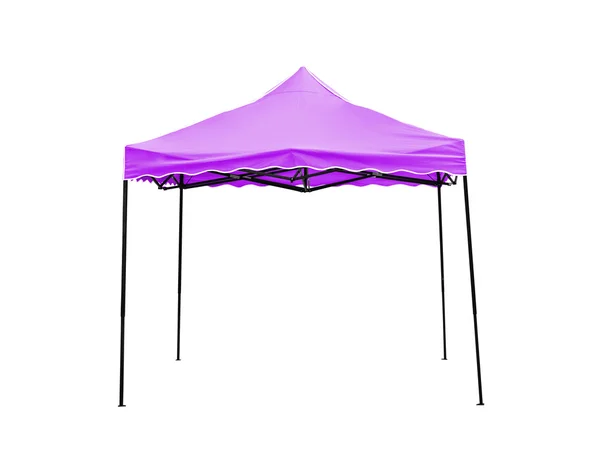 Purple rain tent. — Stock Photo, Image