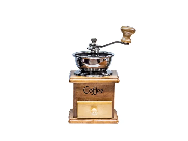 Vintage coffee grinder. Stock Photo