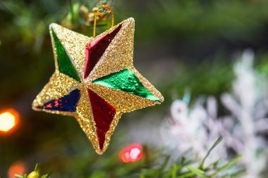 Noel süslemeleri arka plan.