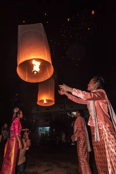 La lampada galleggiante . — Foto Stock