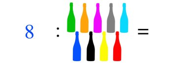 Basit matematiksel hesaplamalar, toplama, çıkarma, çarpma ve bölme. Renkli nesnelerle aritmetik hesaplamalar. Çözülecek sorunlar.