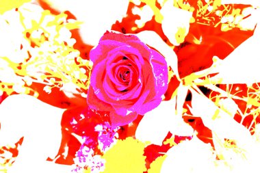 Afişler ve web sayfaları için dokulu arka planlar, oyunlar vs. Renkli arka planlar, yinelenen çiçek temalı.