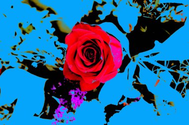 Afişler ve web sayfaları için dokulu arka planlar, oyunlar vs. Renkli arka planlar, yinelenen çiçek temalı.