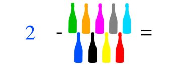 Basit matematiksel hesaplamalar, toplama, çıkarma, çarpma ve bölme. Renkli nesnelerle aritmetik hesaplamalar. Çözülecek sorunlar.