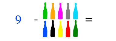 Basit matematiksel hesaplamalar, toplama, çıkarma, çarpma ve bölme. Renkli nesnelerle aritmetik hesaplamalar. Çözülecek sorunlar.