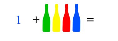 Basit matematiksel hesaplamalar, toplama, çıkarma, çarpma ve bölme. Renkli nesnelerle aritmetik hesaplamalar. Çözülecek sorunlar.