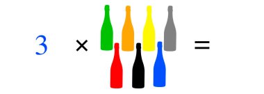 Basit matematiksel hesaplamalar, toplama, çıkarma, çarpma ve bölme. Renkli nesnelerle aritmetik hesaplamalar. Çözülecek sorunlar.