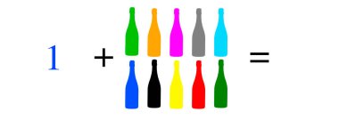 Basit matematiksel hesaplamalar, toplama, çıkarma, çarpma ve bölme. Renkli nesnelerle aritmetik hesaplamalar. Çözülecek sorunlar.