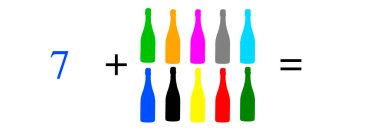 Basit matematiksel hesaplamalar, toplama, çıkarma, çarpma ve bölme. Renkli nesnelerle aritmetik hesaplamalar. Çözülecek sorunlar.