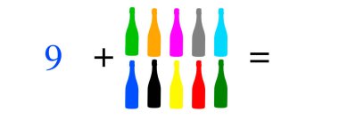 Basit matematiksel hesaplamalar, toplama, çıkarma, çarpma ve bölme. Renkli nesnelerle aritmetik hesaplamalar. Çözülecek sorunlar.