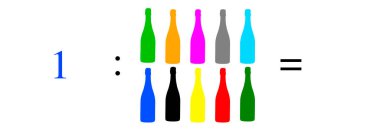 Basit matematiksel hesaplamalar, toplama, çıkarma, çarpma ve bölme. Renkli nesnelerle aritmetik hesaplamalar. Çözülecek sorunlar.