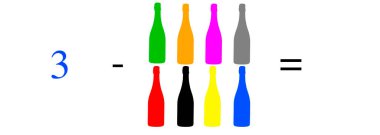 Basit matematiksel hesaplamalar, toplama, çıkarma, çarpma ve bölme. Renkli nesnelerle aritmetik hesaplamalar. Çözülecek sorunlar.