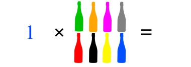 Basit matematiksel hesaplamalar, toplama, çıkarma, çarpma ve bölme. Renkli nesnelerle aritmetik hesaplamalar. Çözülecek sorunlar.