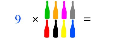 Basit matematiksel hesaplamalar, toplama, çıkarma, çarpma ve bölme. Renkli nesnelerle aritmetik hesaplamalar. Çözülecek sorunlar.