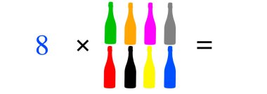 Basit matematiksel hesaplamalar, toplama, çıkarma, çarpma ve bölme. Renkli nesnelerle aritmetik hesaplamalar. Çözülecek sorunlar.