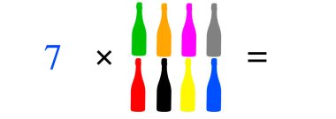 Basit matematiksel hesaplamalar, toplama, çıkarma, çarpma ve bölme. Renkli nesnelerle aritmetik hesaplamalar. Çözülecek sorunlar.