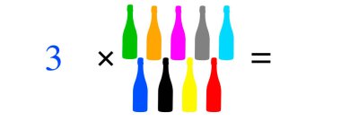 Basit matematiksel hesaplamalar, toplama, çıkarma, çarpma ve bölme. Renkli nesnelerle aritmetik hesaplamalar. Çözülecek sorunlar.