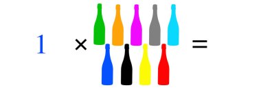 Basit matematiksel hesaplamalar, toplama, çıkarma, çarpma ve bölme. Renkli nesnelerle aritmetik hesaplamalar. Çözülecek sorunlar.