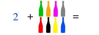 Basit matematiksel hesaplamalar, toplama, çıkarma, çarpma ve bölme. Renkli nesnelerle aritmetik hesaplamalar. Çözülecek sorunlar.