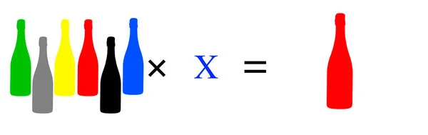 Trudne Równanie Matematyczne Tablicy Zielonej Szkoły Pismo Proste Równania Matematyczne — Zdjęcie stockowe