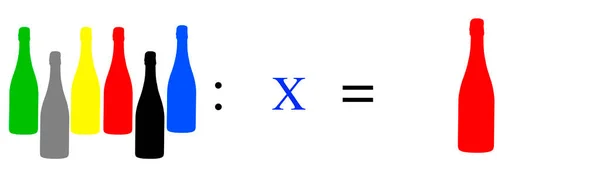 Equazione Matematica Complicata Sulla Lavagna Della Green School Calligrafia Semplici — Foto Stock