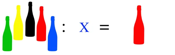 Knifflige Mathematische Gleichung Auf Der Grünen Schultafel Handschrift Einfacher Mathematischer — Stockfoto
