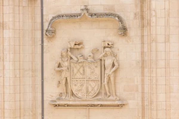 Cattedrale Burgos Nella Città Burgos Percorso Pellegrinaggio Sul Cammino Santiago — Foto Stock