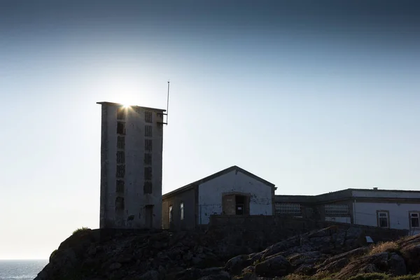 Corrubedo Fyr Atlanten Galicien Spanien Fyren Ovanpå Bergsknapp För Säker — Stockfoto