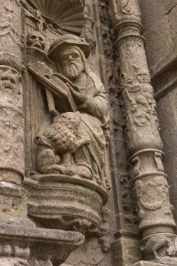 Pontevedra şehrinin sokakları ve kiliseleri, 