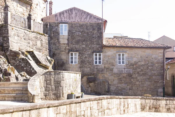 Straten Van Tui Zuid Galicië Spanje Historische Straatjes Stad Tui — Stockfoto