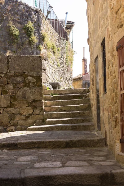 Streets Tui Southern Galicia Spain Historic Streets Town Tui Passage — Stock Photo, Image
