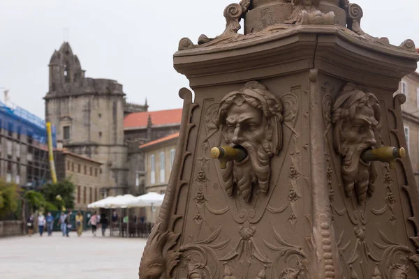 Straten Kerken Van Stad Pontevedra Provincie — Stockfoto