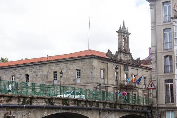 Stad Caldas Reis Galicië Spanje Pelgrimsdoorgang Naar Santiago Compostela — Stockfoto
