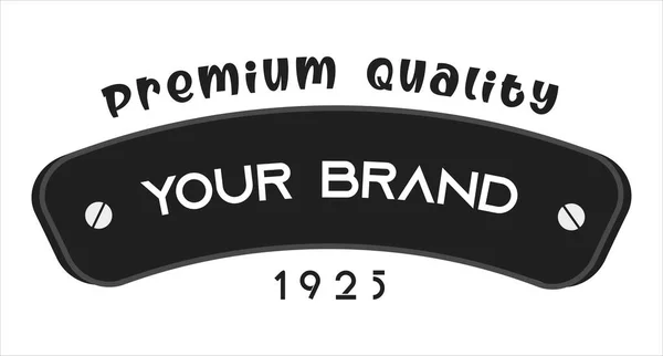 Λογότυπο Vintage Ρετρό Λογότυπο Για Banner Αφίσα Φυλλάδιο Αστερισμοί Κορνίζα — Διανυσματικό Αρχείο