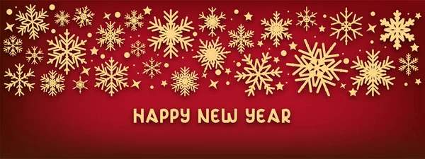 Happy New 2021 Year Holiday Greeting Card Holiday Design Greeting — Stock Vector