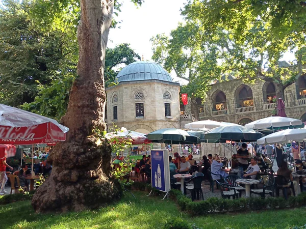 Bursa Turquía Koza Han Lugar Histórico Del Imperio Otomano Está —  Fotos de Stock