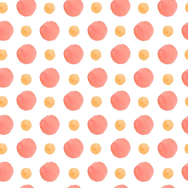 Renksiz suluboya desenli daireler ve şekiller. Çocuklar izole edilmiş beyaz arka planda güneş deseni. Bebek odaları, duvar kağıtları, tekstil, atkılar, eşarplar için tasarımlar..