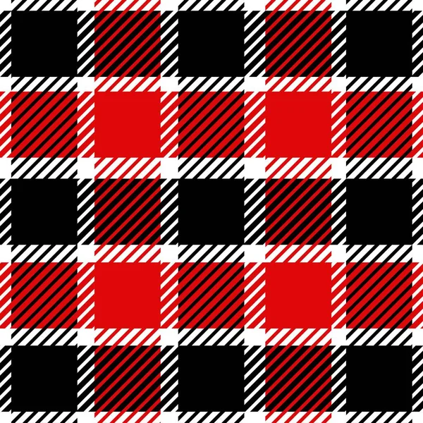 Kırmızı, beyaz ve siyah bufalo desenli vektörsüz bufalo deseni. Sonbahar, Noel Tartan desenli arka plan çizimi. Tekstil tasarımları, ambalaj kağıdı, kumaş, ambalaj, sosyal medya, albüm kağıdı..