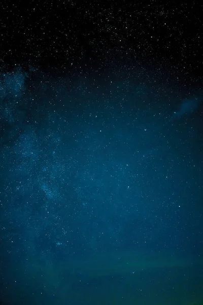 Droga Mleczna Galaktyka Gwiazdy Pył Kosmiczny Wszechświecie Długa Fotografia Ekspozycji — Zdjęcie stockowe