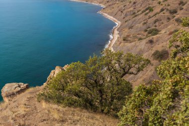 güzel tuzlu lagün temiz su ile