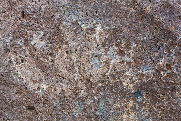 Padrão de cor natural em uma única pedra com musgo e fungos w — Fotografia de Stock