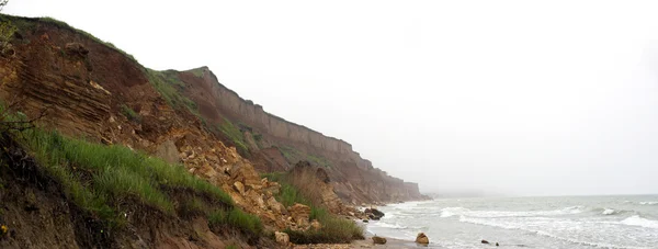 美しいパノラマ風景海海岸線 — ストック写真