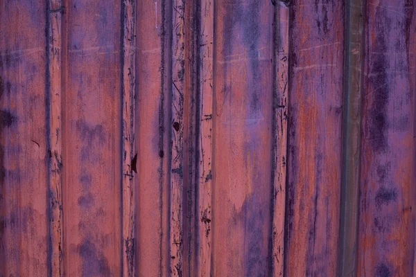 Grunge fém háttér. részlet egy fém konténer peeling festék. — Stock Fotó