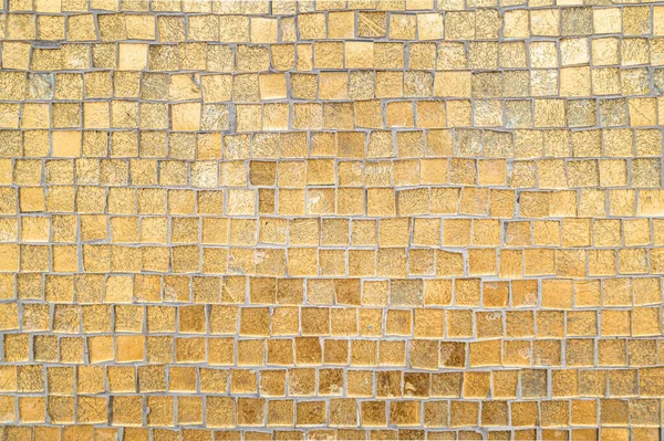 Krásná Zlatá Textura Skleněné Mozaiky Kvalitní Fotografie — Stock fotografie
